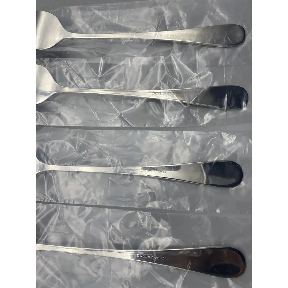 D.W Haber & Son. NY Serving Forks 11-3/4